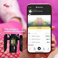 KM-Fit Entrenador de Piernas Bicicleta estática 2 en 1 Bicicleta elíptica Fitnes - details 6