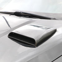 YOSOLO Cubierta De Salida De Aire Decorativa Para Coche Universal Scoop De Parachoques Estilo De Coche Material ABS Plástico - details 11