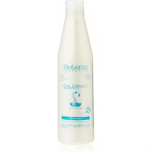 Salerm 21 Silk Protein 250 Ml. Mascarilla Sin Aclarado para Reparación y Protección del Cabello - 1