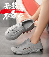 Nuevos Zapatos De Jardín Para Hombre Verano Ligeros Y Cómodos Sandalias Deportivas Y Casuales EVA Integrado Perforado Para Playa - details 1