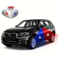 Espejo Auxiliar Trasero Universal Para Coche 360 Grados Rotación Amplia Espejo Lateral Para Auxiliar En Maniobras Y Estacionamiento - details 6