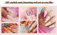 SAVILAND 6pcs Pinceles De Arte Para Uñas Con Liner Acrílico UV Gel Colores Pintura Y Dibujo Herramientas De Manicura DIY Tamaños Variados - details 4