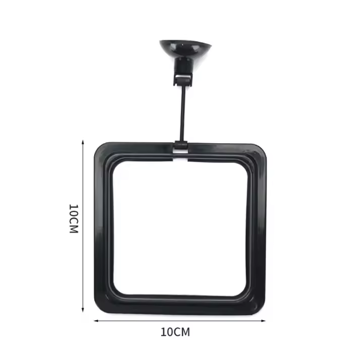 Anillo De Alimentación Para Peces Con Ventosa Y Plato Flotante Accesorios Para Acuario Para Guppys Y Betta 1/5PCS - 1