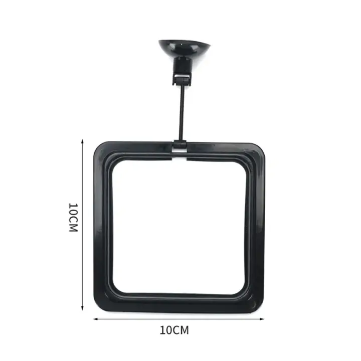 Anillo De Alimentación Para Peces Con Ventosa Y Plato Flotante Accesorios Para Acuario Para Guppys Y Betta 1/5PCS - 1