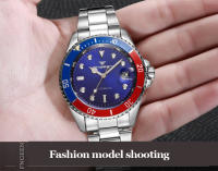 Reloj De Pulsera Mecánico Para Hombre Marca De Lujo FNGEEN 9001 Acero Inoxidable Tourbillon Esqueleto Automático Luminoso Fecha Diamante Resistente Al Choque Y Agua - details 18