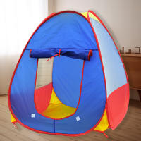 Carpa Para Niños Juegos De Interior Juguetes De Camping Portátil Castillo Casa De Muñecas Para Niños Hombres Edad Recomendada 0-3 Años Material Tela Plegable - details 0