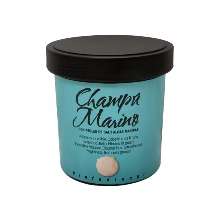 Belkos belleza, champú de sal y algas marinas, volumen y brillo, 400 gr - 1