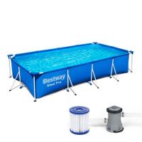 PISCINA STEEL PRO 400X211X81CM C/DEPURADORA 5700L BESTWAY - details 0