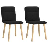vidaXL Sillas de comedor 2 unidades en color Lino/Crema/Verde oscuro y más | cómodas modernas ergonómicas para comedor cocina salón hogar - details 5