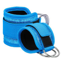 Cinturón De Apoyo Para Tobillo Fitness Con Fluorescencia Y D-Ring Ajustable Manguito De Seguridad Con Hebilla Para Ejercicios De Piernas Y Abductores De Leguas - details 6