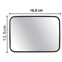 BIT EAFC-Espejo Ancho ajustable para asiento trasero de coche, Monitor cuadrado de seguridad para Bebé y Niño, Interior de coche - details 1