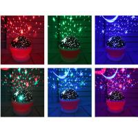 Lámpara Proyectora De Noche Rotativa Con Cielo Estrellado Y Unicornio Para Niños Y Bebés Luz LED Romántica USB/Batería AA Incluida - details 2