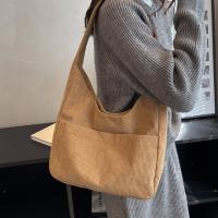 Bolso De Hombro Para Mujer En Tela De Corduroy Sólido 2023 Bolso De Mano Diseñador Casual Bolso Armpit Trend Para Mujer - details 3
