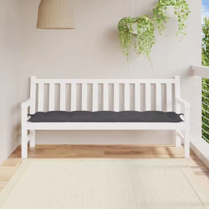 Tela Oxford de lona gris antracita 180x50x7 cm - 1