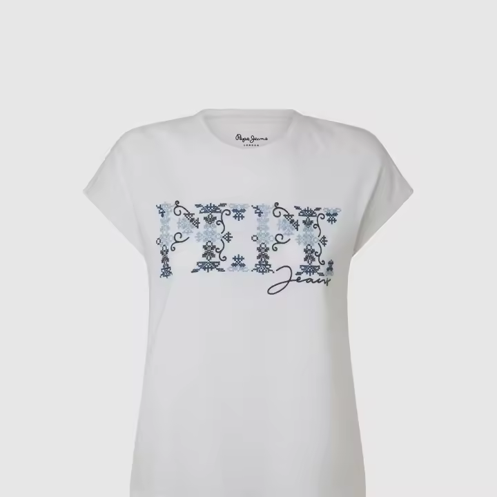 Camiseta Mujer Pepe Jeans Nolly - 100% Algodón - 1