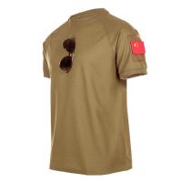 Camiseta Táctica Rápida Para Secado Para Hombre Camiseta Deportiva Transpirable Con Mangas Cortas Para Entrenamiento Al Aire Libre Y Militar - details 5