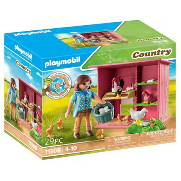 Playmobil Gallinero 71308 - Juguetes Divertidos para Niños - 1