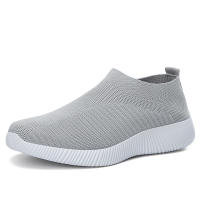 Zapatillas De Deporte Para Mujer En Color Sólido Transpirables De Malla Ligera Y Planas Para Caminar Y Correr Zapatos De Running Con Suela De EVA - details 3