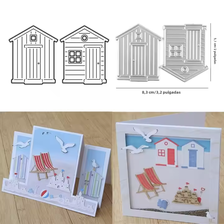 Método De Corte Y Enfoscado De Metal Para DIY Tarjetas De Compra Y Scrapbooking Herramienta De Manualidades Tradicional Chino Marco De Nudo En Valla - 1