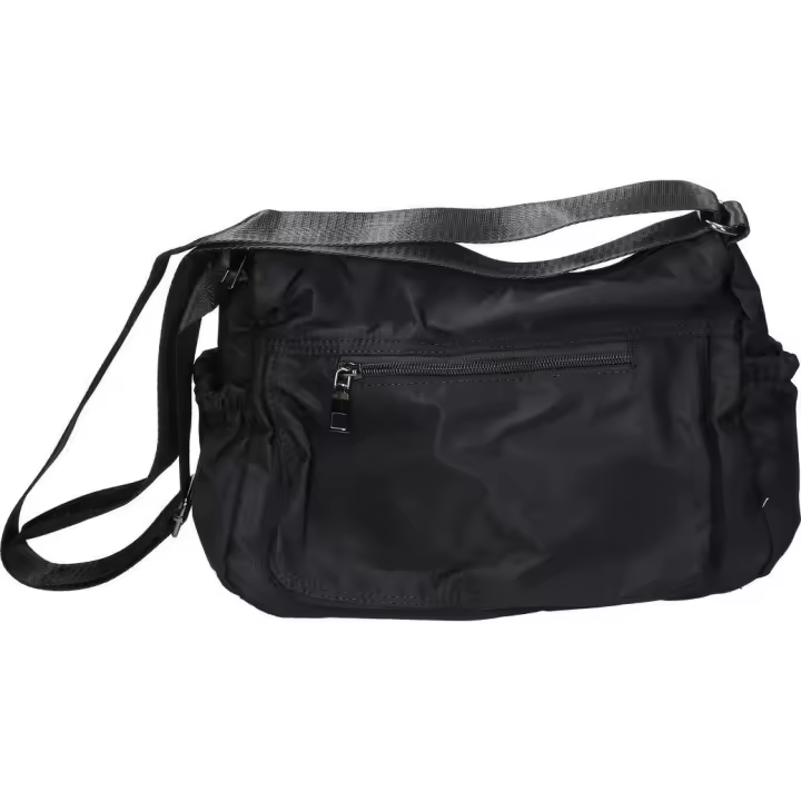 MIA LAROUGE | Bolso Bandolera Mia Larouge para Mujer – Bolso Casual En Color Negro – Bandolera Ajustable con Cremallera – Varios Compartimentos – Espacioso – Cómoda – Modelo GB3765 - 1