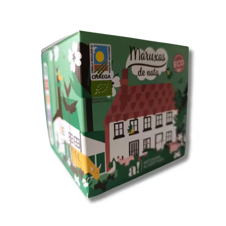 Galletas de mantequilla Maruxas de Nata - Caja 200 Gr. - Lagareta Gourmet - 1