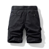 Shorts De Verano Para Hombres Con Múltiples Bolsillos Pantalones Casuales De Algodón Resistente a La Wear Oversized Longitud De Rodilla Workwear - details 6