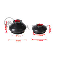 4 Pcs Terminales De Barras deSuspensión Y Dirección Para ATV Go Kart Quad Bike Cubierta De Protección Contra Polvo Universal En Goma - details 4