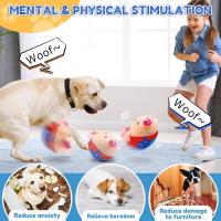 Juguetes de peluche para perros, juguetes para niños, juguetes de peluche activos para mascotas móviles, pelotas de juguete interactivas para perros, juguetes activos para perros con pelotas. - details 3