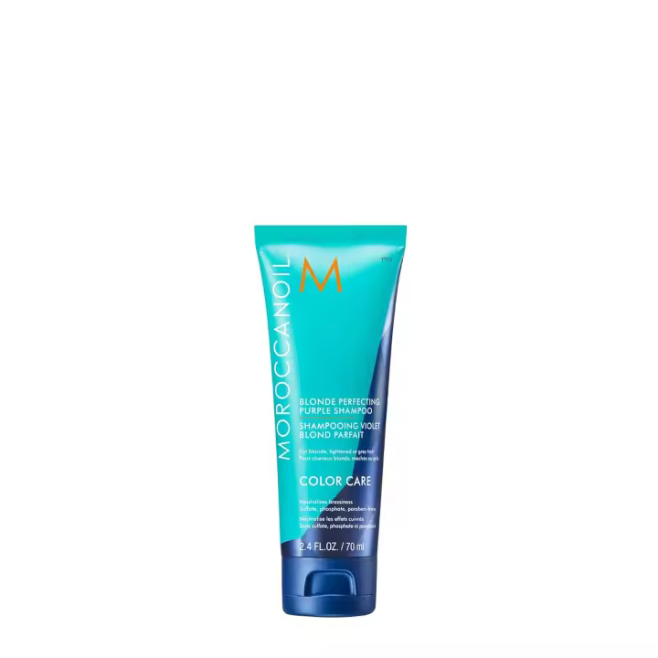 Moroccanoil Blonde Perfecting Purple Shampoo – Champú Violeta Tonificante - 1
