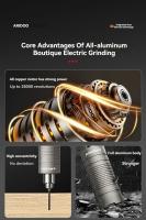 Mini Taladro Eléctrico De Alta Potencia Con 5 Velocidades Regulables Herramienta Rotativa Micro Para Grabado Y Perforación Máquina De Perforación Con Velocidad De 5500-28000RPM - details 1
