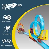 Juguete De Carreras Estelares Para Niños Kit De Ferrocarril DIY Educativo Interactivo Regalo De Cumpleaños O Navidad Para Niños Hombres - details 0