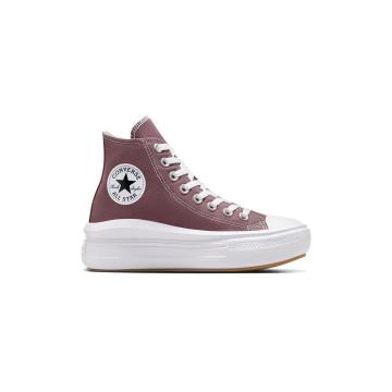 converse plataforma granate