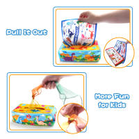 Juguete Sensorial De Montessori Para Bebés Caja De Tissue Suave Estuffed Juego Educativo De Aprendizaje Para Niños Pequeños De Alta Contraste Y Alto Contraste - details 1