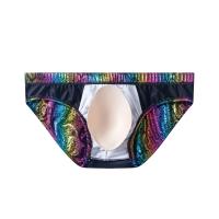 Short De Baño Para Hombre Con Acolchado Y Push up Estilo Sexy Verano Playa Surf Ropa De Playa Traje De Baño Con Patrón De Flores - details 21
