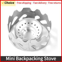 Mini Estufa De Camping Aluminio 40ml Con Ventilador De Acero Inoxidable Portátil Para Senderismo Y Acampar Sin Ignición Incluida - details 0