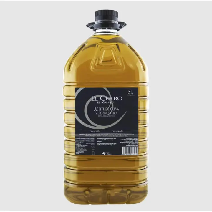 Aceite De Oliva Virgen Extra EL CERRO EL VIENTO 5Litros Garantizado Recién Enlatado 100% Fresco - 1