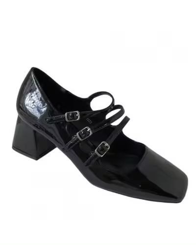 Zapatos de Tacón Alto Mary Jane de Charol para Mujer Buonarotti - Estilo Elegante y Sofisticado para Cualquier Ocasión - 1