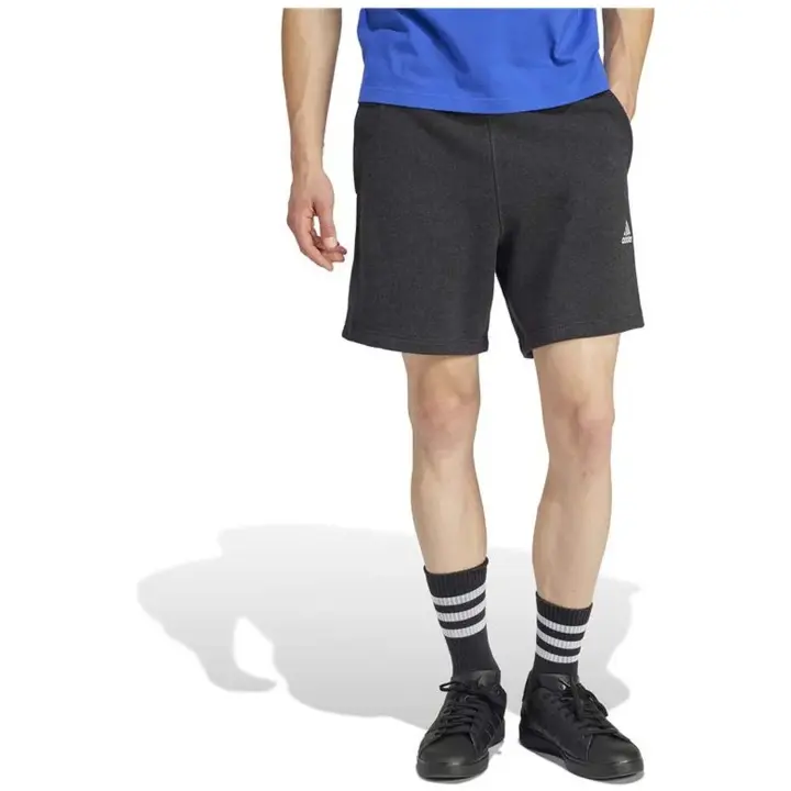 Pantalon Corto Adidas Seasonal Essential Melange para hombre en color negro - 1
