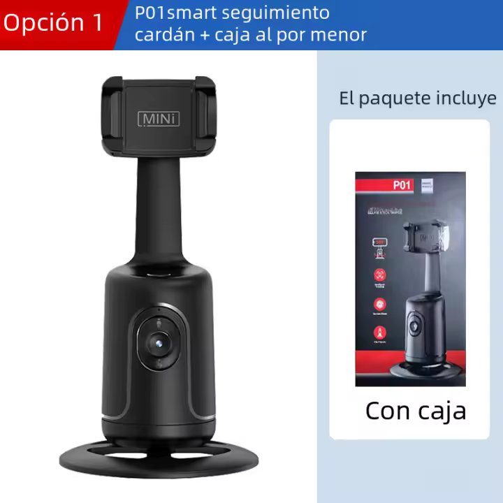 Cámara de Robot de tiro inteligente con seguimiento automático, estabilizador de cardán, para Vlog y vídeo en vivo, 360 - 1