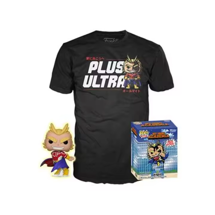 Set Funko + Camiseta All Might Special Edition Glows in the Dark    My Hero Academia - 1