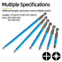 Juego De Destornilladores Magnéticos Antiaderentes 1/4'' Phillips Y Pozidriv PH1/PH2/PH3/PZ1/PZ2/PZ3 Herramientas Manuales De Acero Aluminio - details 9