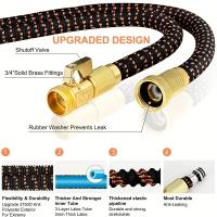 Garden Hose Expansible Mágica Para Riego Y Limpieza 3/4" Con Conector Cabezal De Rociador Dispositivo De Riego Sin Ganchos - details 2