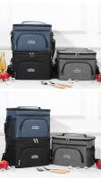 Nueva bolsa de picnic portátil para coche, bolsa de hielo fresco PEVA prensada en caliente, bolsa aislante de un solo hombro a prueba de fugas - details 20