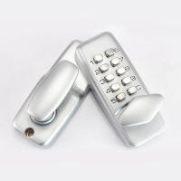 Cerradura mecánica para puertas - Cerradura digital con contraseña y código de combinación - Para cercas exteriores - Ideal para portones, estacionamientos, oficinas, puertas interiores y propiedades de alquiler - details 2