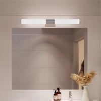Iluminación De Baño Estilo Nórdico Luz De Espejo Vanidad En Cromo Moderna Incluye Bombillas Instalación Auto-contenida - details 1