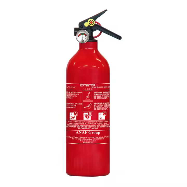 EXTINTOR POLVO 1KG FUEGOS ABC ANAF GROUP - 1