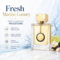 Armaf Club De Nuit Milestone Eau de Parfum 105 ml Unisex – Fragancia Fresca Acuática Premium - details 0