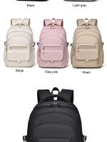 Mochila Oxford multicapa impermeable y elegante, mochila de gran capacidad para estudiantes, viaje Simple, fuera de la ciudad - details 20