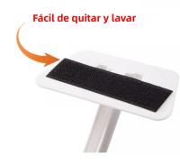 Cepillo De Limpieza Multifuncional Para El Baño Con Mango Largo Y Cabeza Trapezoidal Reemplazable Cepillo De Piso De Desinfección Eco-amigable Para El Hogar - details 4