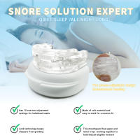 Dispositivo Antisnore Ajustable Mascarilla Para Durmiendo Anti-Grinding De Noche Material EVA+PCTG Translúcido Tamaño 6.5*4.2cm - details 4